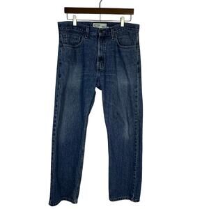 Levi Strauss Signature Regular Denim Jeans Medium Wash Men 34x30 100% Cotton